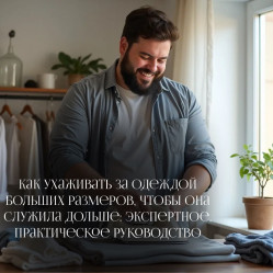 Как ухаживать за одеждой больших размеров, чтобы она служила дольше: экспертное, практическое руководство